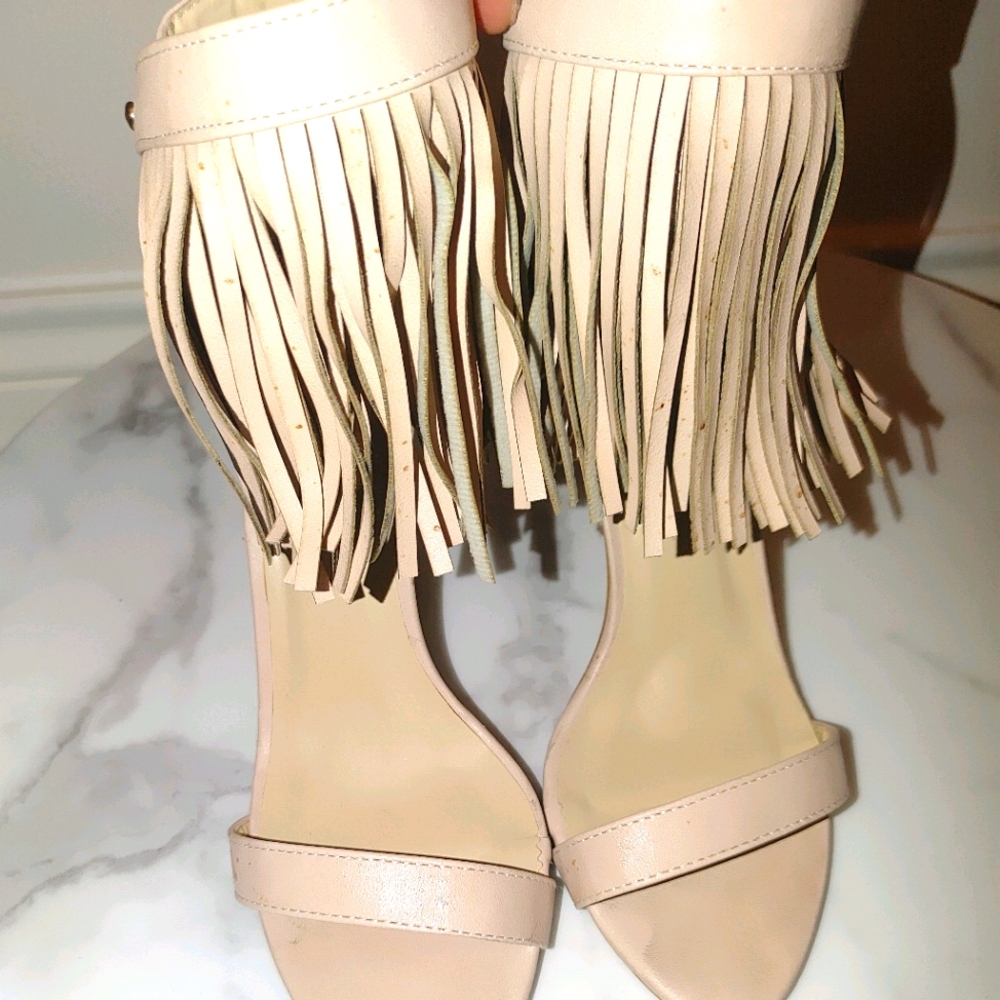 Fringe heels